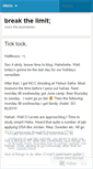 Mobile Screenshot of endlesslimit.wordpress.com