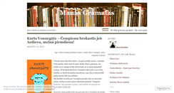 Desktop Screenshot of manasgramatas.wordpress.com