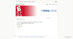 Desktop Screenshot of essenwalks.wordpress.com