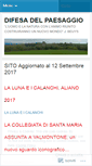 Mobile Screenshot of difesadelpaesaggio.wordpress.com