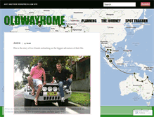 Tablet Screenshot of oldwayhome.wordpress.com