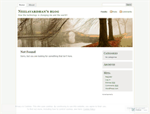 Tablet Screenshot of neelmallepally.wordpress.com