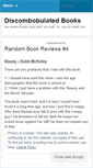Mobile Screenshot of discombobulatedbooks.wordpress.com