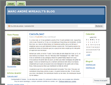 Tablet Screenshot of mamireault.wordpress.com