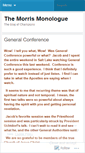 Mobile Screenshot of jcmorris.wordpress.com