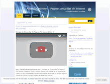 Tablet Screenshot of ganaconamarillasinternet.wordpress.com