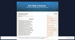 Desktop Screenshot of ericfdiaz.wordpress.com