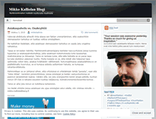 Tablet Screenshot of mikkokalliola.wordpress.com
