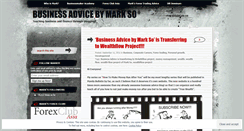 Desktop Screenshot of markso.wordpress.com