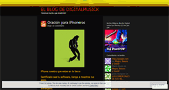 Desktop Screenshot of digitalmusick.wordpress.com