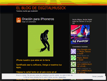 Tablet Screenshot of digitalmusick.wordpress.com