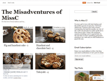 Tablet Screenshot of misschievously.wordpress.com
