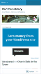 Mobile Screenshot of cartoslibrary.wordpress.com