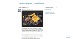 Desktop Screenshot of comidastc.wordpress.com