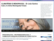Tablet Screenshot of menopausaclimaterio.wordpress.com