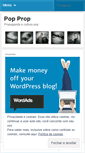 Mobile Screenshot of popprop.wordpress.com