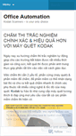 Mobile Screenshot of officceautomation.wordpress.com