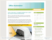 Tablet Screenshot of officceautomation.wordpress.com