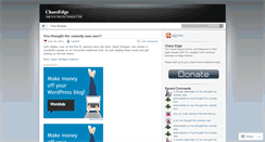 Desktop Screenshot of chaosedge.wordpress.com