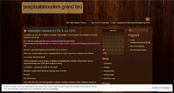 Desktop Screenshot of jaarplaatshouders.wordpress.com