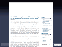 Tablet Screenshot of lcspgarcia1.wordpress.com