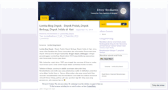 Desktop Screenshot of ferryherdianto.wordpress.com