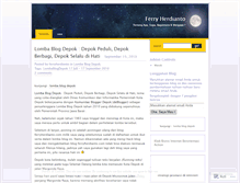 Tablet Screenshot of ferryherdianto.wordpress.com