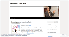 Desktop Screenshot of professorluizcarlos.wordpress.com