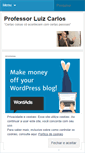 Mobile Screenshot of professorluizcarlos.wordpress.com