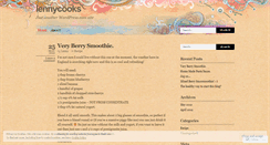 Desktop Screenshot of lennycooks.wordpress.com