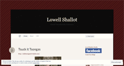 Desktop Screenshot of lowellsol.wordpress.com