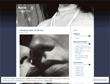 Tablet Screenshot of musie.wordpress.com