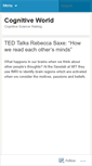 Mobile Screenshot of cognitiveworld.wordpress.com