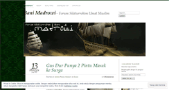 Desktop Screenshot of madrowi.wordpress.com