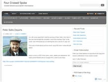 Tablet Screenshot of 4xspoke.wordpress.com