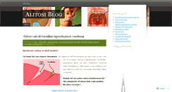 Desktop Screenshot of alitosi.wordpress.com