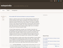 Tablet Screenshot of estepsindia.wordpress.com