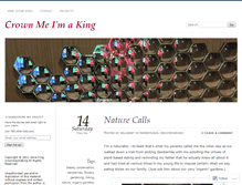 Tablet Screenshot of crownmeimaking.wordpress.com