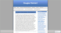 Desktop Screenshot of douglaspalmieri.wordpress.com