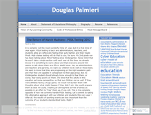 Tablet Screenshot of douglaspalmieri.wordpress.com