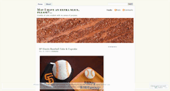 Desktop Screenshot of mycakes.wordpress.com