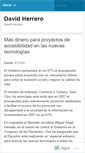 Mobile Screenshot of dherrero.wordpress.com