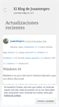 Mobile Screenshot of josantespro.wordpress.com
