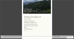 Desktop Screenshot of lapalmaislaadentro.wordpress.com