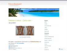 Tablet Screenshot of pintomalhado.wordpress.com