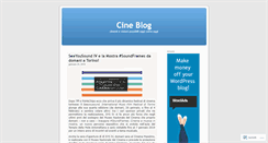 Desktop Screenshot of cinematorino.wordpress.com