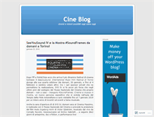 Tablet Screenshot of cinematorino.wordpress.com