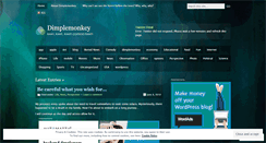 Desktop Screenshot of dimplemonkey.wordpress.com