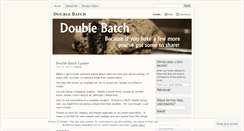 Desktop Screenshot of doublebatch.wordpress.com