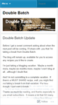 Mobile Screenshot of doublebatch.wordpress.com